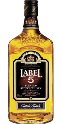 Label 5 Classic Black Oak Casks 40% 750ml