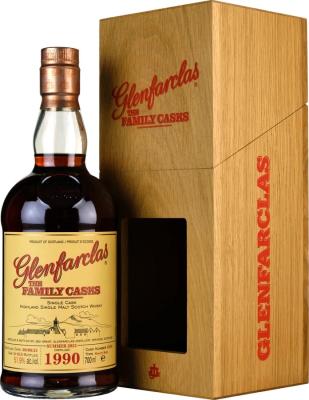 Glenfarclas 1990 The Family Casks Release W18 Sherry Butt #5117 51.9% 700ml