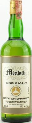 Mortlach NAS Single Malt George Cowie & Son Ltd 40% 750ml