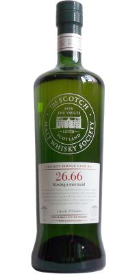 Clynelish 1999 SMWS 26.66 Kissing A mermaid Refill ex-Bourbon Barrel 60.6% 700ml