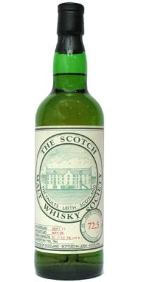 Miltonduff 1977 SMWS 72.5 52.1% 700ml