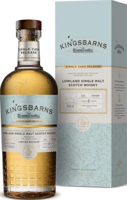 Kingsbarns 2015 Single Cask 1st Fill Ex-Bourbon 46% 700ml