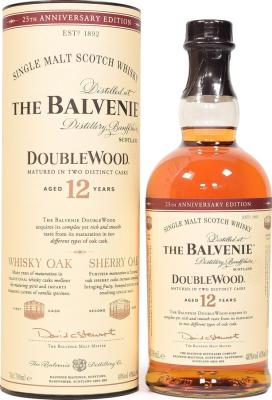 Balvenie 12yo Sherry Cask Finish 25th Anniversary Edition 40% 700ml