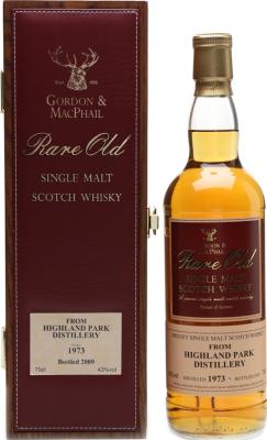 Highland Park 1973 GM Rare Old 1st Fill Sherry Butt 43% 700ml