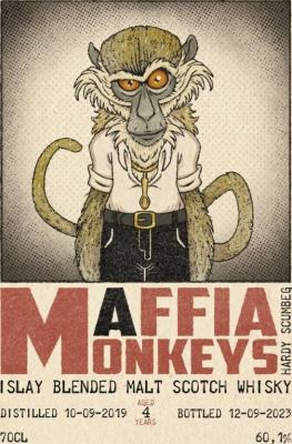 Islay Blended Malt Scotch Whisky Maffia Monkeys 4 60.1% 700ml