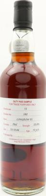 Longrow 2006 Duty Paid Sample For Trade Purposes Only Fresh Sherry Hogshead 53.8% 700ml