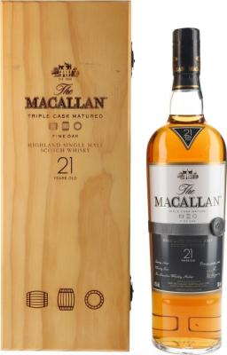 Macallan 21yo Fine Oak Triple Cask Matured 43% 750ml