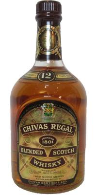 Chivas Regal 12yo Seagram Deutschland GmbH 43% 750ml