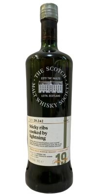 Laphroaig 1998 SMWS 29.242 Sticky ribs cooked by lightning Refill Ex-Bourbon Hogshead 59.2% 700ml