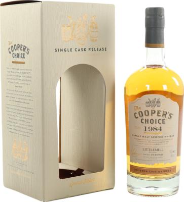 Littlemill 1984 VM The Cooper's Choice Bourbon Cask #3904 49% 700ml