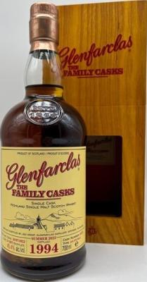 Glenfarclas 1994 The Family Casks Release S22 4th Fill Butt 45.4% 700ml