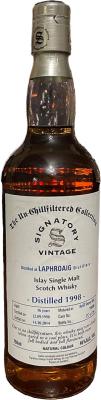 Laphroaig 1998 SV The Un-Chillfiltered Collection Refill Sherry Butt 700388 46% 750ml