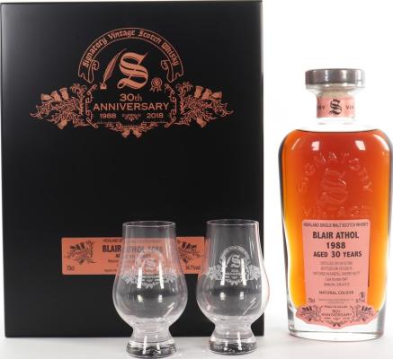 Blair Athol 1988 SV 30th Anniversary Refill Sherry Butt #6847 54.7% 700ml