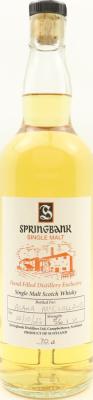 Springbank Hand Filled Distillery Exclusive 56.1% 700ml
