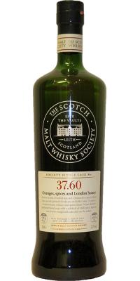 Cragganmore 1985 SMWS 37.60 Oranges,spices and London honey Refill Ex-Bourbon Hogshead 52.4% 700ml