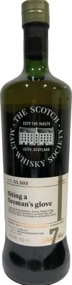 Caol Ila 2011 SMWS 53.303 Biting a fireman's glove 7yo 58.6% 700ml