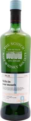 Strathisla 2009 SMWS 58.24 Melts inyo ur mouth 1st Fill Ex-Bourbon Barrel 53.9% 700ml