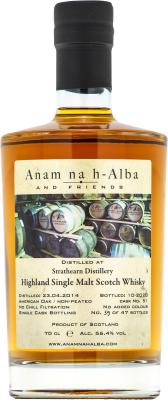 Strathearn 2014 ANHA American Oak non-peated #51 56.4% 700ml