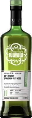 The English Whisky 2010 SMWS 137.16 Soft spongy sphagnum peat moss 2nd Fill Ex-Bourbon Barrel 67% 700ml