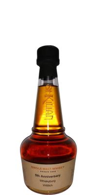 St. Kilian 2017 ex Bourbon Kings County 1678.1680.1685-1687 Whiskyburg Wittlich 59.4% 500ml