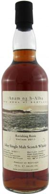 Ravishing Rosie 2011 ANHA The Soul of Scotland 52.4% 700ml