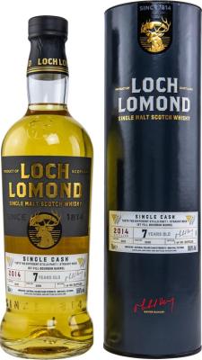 Loch Lomond 2014 Single Cask 1st Fill Bourbon Barrel wine Wolf 59.8% 700ml