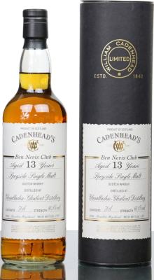 Glenallachie 13yo CA Ben Nevis Club Bourbon Hogshead 60.8% 700ml