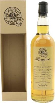 Longrow 2007 Society Bottling 56.9% 700ml