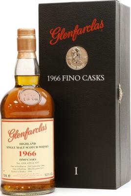 Glenfarclas 1966 Fino Casks 47yo 4194, 4195, 4197 50.5% 700ml