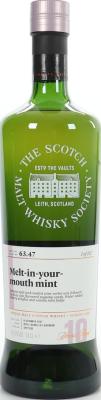 Glentauchers 2007 SMWS 63.47 Melt-in-your-mouth mint Refill Ex-Bourbon Barrel 60.9% 700ml