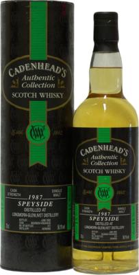 Longmorn 1987 CA Authentic Collection 15yo Bourbon Hogshead 56.1% 700ml