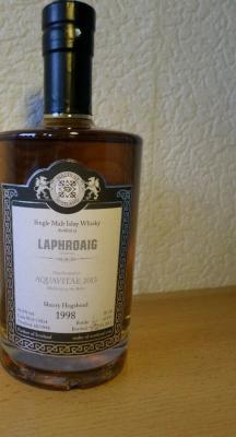 Laphroaig 1998 MoS Handbottled at Aquavitae 2013 Muhlheim an der Ruhr Sherry Hogshead 56.8% 500ml