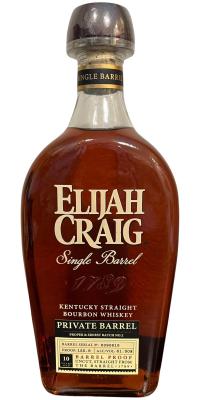 Elijah Craig Single Barrel Proper & Ernest Batch No. 2 61.3% 750ml
