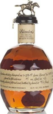 Blanton's The Original Single Barrel Bourbon Whisky 555 46.5% 700ml