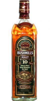 Bushmills 10yo Bourbon and Sherry Casks 40% 750ml
