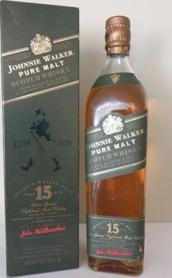 Johnnie Walker 15yo 43% 700ml