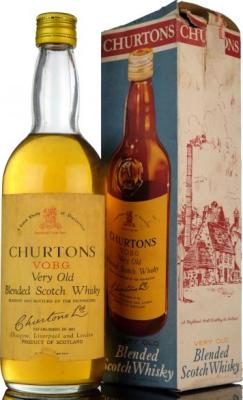 Churtons V.O.B.G. Very Old Blended Scotch Whisky 43% 750ml