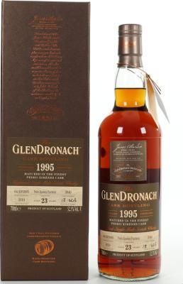 Glendronach 1995 Cask Bottling Batch 17 Pedro Ximenez Puncheon #3040 Asian-Pacific & Canada 52.5% 700ml