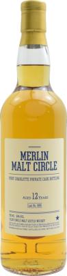 Port Charlotte 2004 Private Cask Bottling 12yo #0865 Merlin Malt Circle 50% 700ml