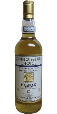 Rosebank 1991 GM Connoisseurs Choice Oak Casks 46% 750ml