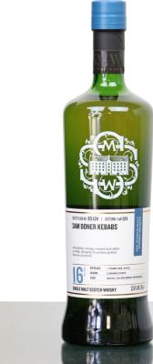 Glen Scotia 2003 SMWS 93.124 3am doner kebabs 16yo Refill Ex-Bourbon Hogshead 53.6% 700ml