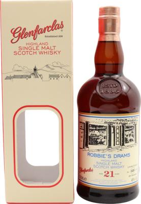 Glenfarclas 21yo Robbie's Drams 4th Release 48% 700ml