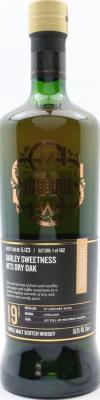 Auchentoshan 2003 SMWS 5.123 Barley sweetness hits dry oak 1st fill ex-bourbon barrel 58% 700ml