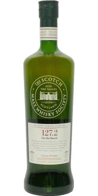 Port Charlotte 2001 SMWS 127.2 On the Beach Refill Ex-Bourbon Barrel 66.3% 700ml