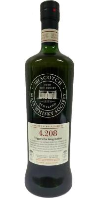 Highland Park 1991 SMWS 4.208 Triggers the imagination Refill Hogshead 53.8% 700ml