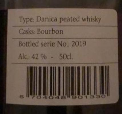 Braunstein Danica Whisky Peated Bourbon 42% 500ml