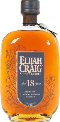 Elijah Craig 1997 Single Barrel 18yo New Charred Oak #4080 45% 750ml