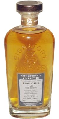 Highland Park 1986 SV Cask Strength Collection #2282 55.3% 700ml