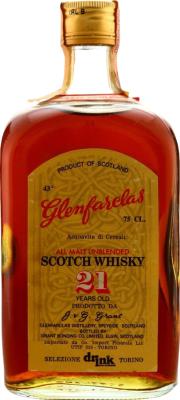 Glenfarclas 21yo All Malt Unblended Co. import 43% 750ml