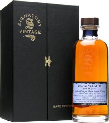 Kinclaith 1969 SV Vintage Collection Rare Reserve #301444 53.3% 700ml